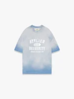 Reternity Atelier Emblem T-Shirt - Heavy Bleached Blue