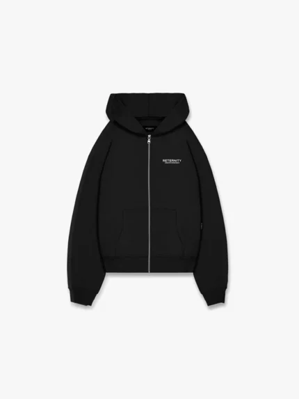 Reternity Creative Dept Zip-Hoodie - Black