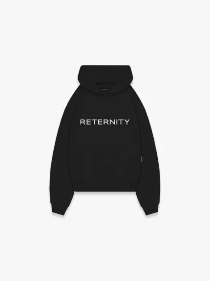 Reternity Logo Hoodie - Black